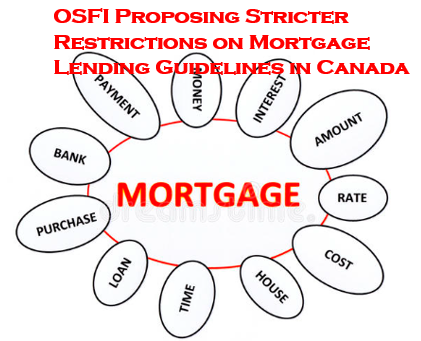 OSFI Proposing Stricter Restrictions on Mortgage Lending Guidelines in Canada